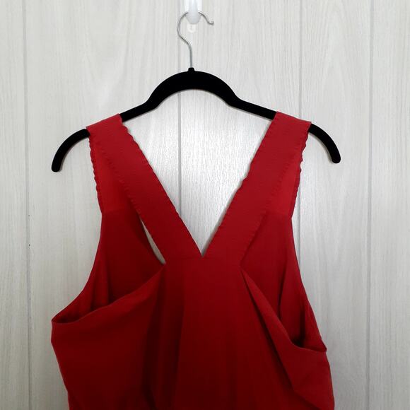 Athleta Savannah Jumpsuit in Red/ Orange Size 14 Style #798378 - Picture 7 of 9